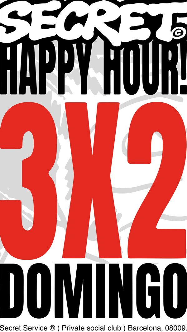 Happy Hour 3x2 - Domingo